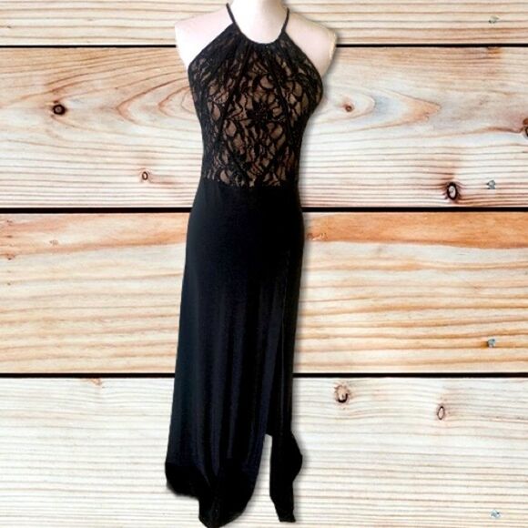 Morgan & Co. Dresses & Skirts - Morgan & Co Halter Gown